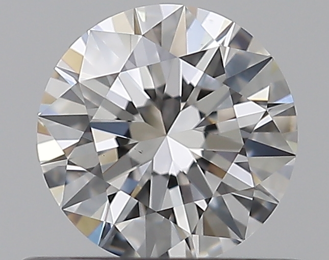 0.5 CaratF-VS1 EX Cut Round Diamond