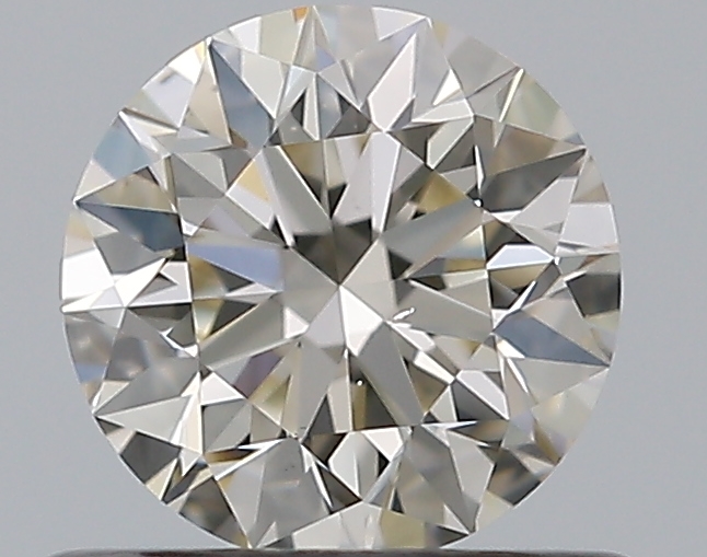 0.57 CaratL-SI1 EX Cut Round Diamond