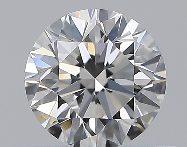 0.5 CaratF-VS1 EX Cut Round Diamond