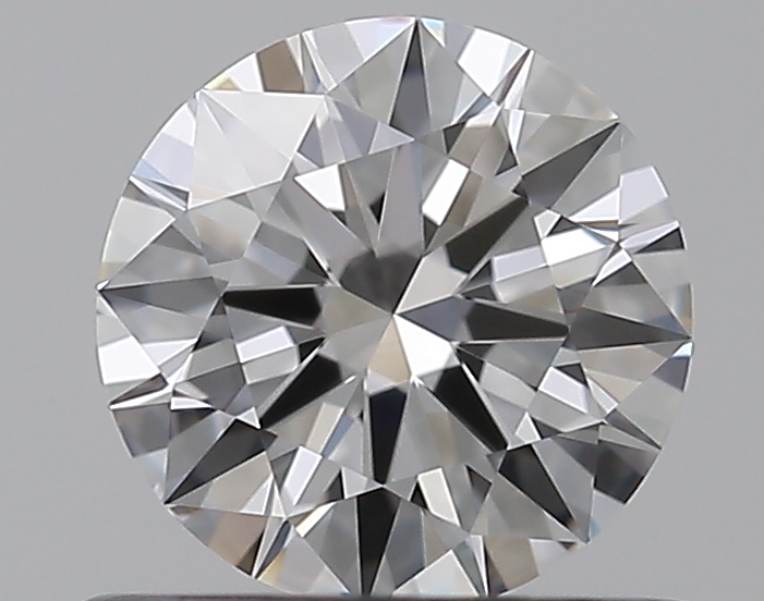 0.61 CaratD-VVS1 EX Cut Round Diamond