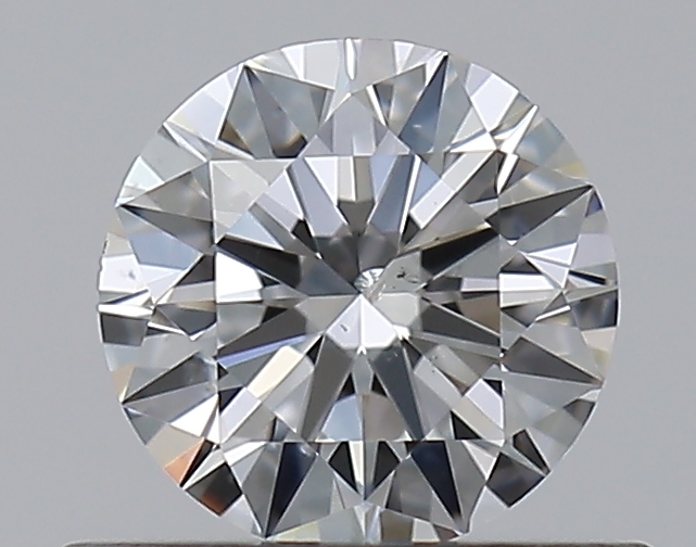 0.5 CaratF-SI2 EX Cut Round Diamond