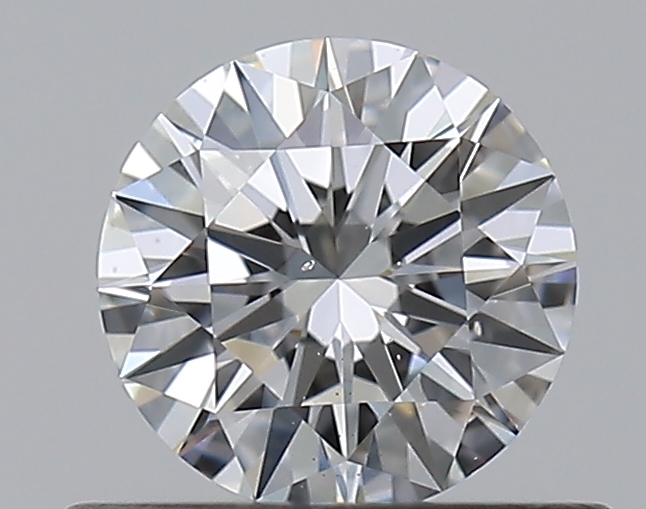 0.47 CaratE-SI1 EX Cut Round Diamond