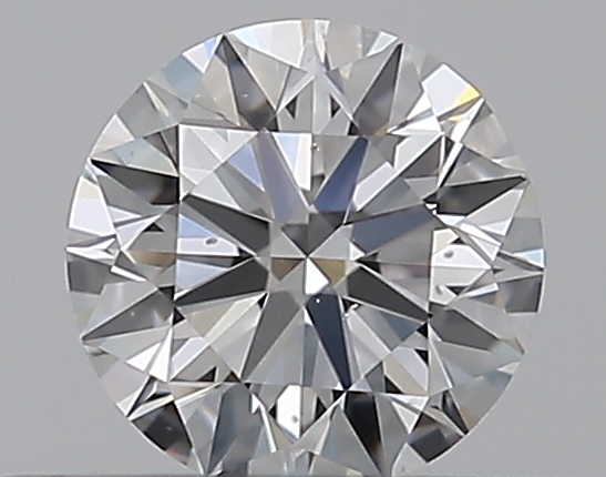 0.31 CaratD-SI1 EX Cut Round Diamond