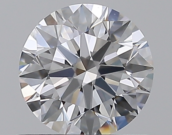 0.63 CaratD-VS2 EX Cut Round Diamond