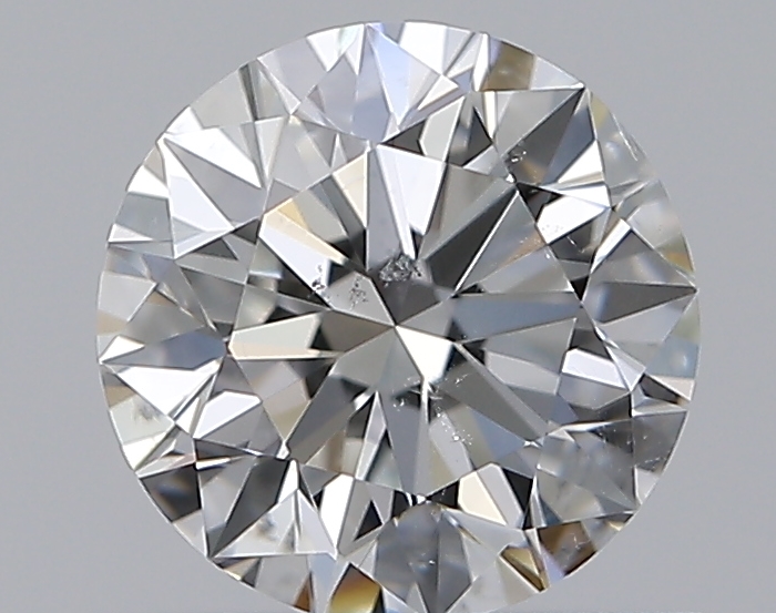 0.7 CaratF-SI2 EX Cut Round Diamond