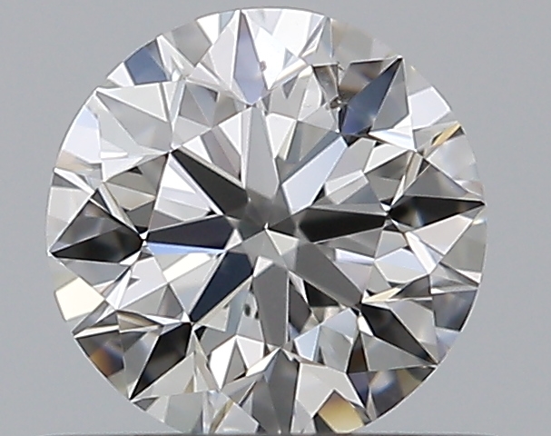 0.5 CaratG-SI1 EX Cut Round Diamond