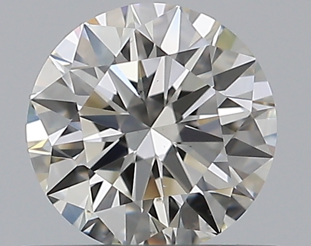 0.5 CaratI-VS2 EX Cut Round Diamond