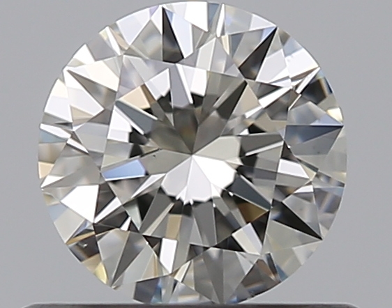 0.5 CaratJ-VS2 EX Cut Round Diamond