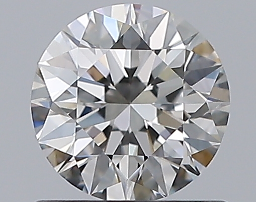 0.85 CaratG-VVS2 EX Cut Round Diamond