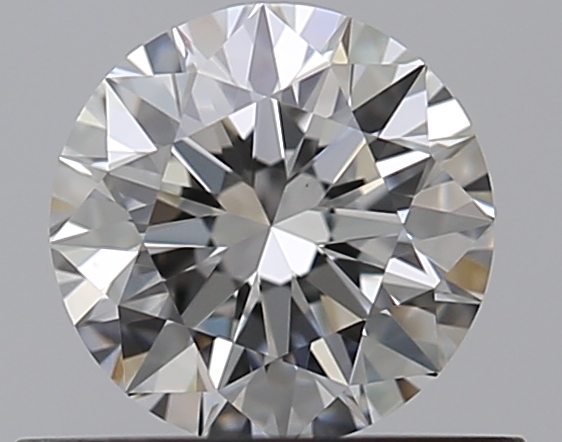 0.5 CaratG-VVS2 EX Cut Round Diamond
