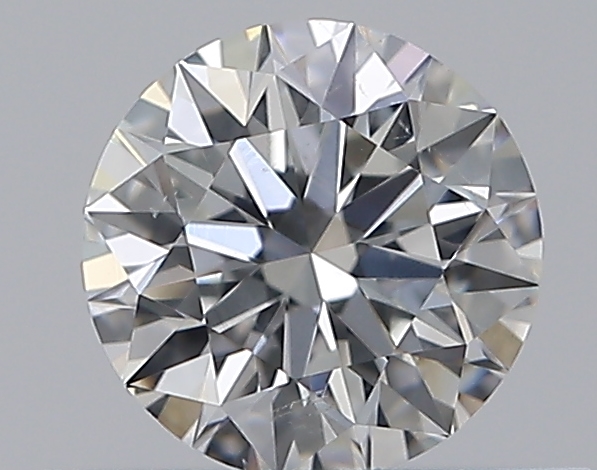 0.42 CaratF-SI1 EX Cut Round Diamond