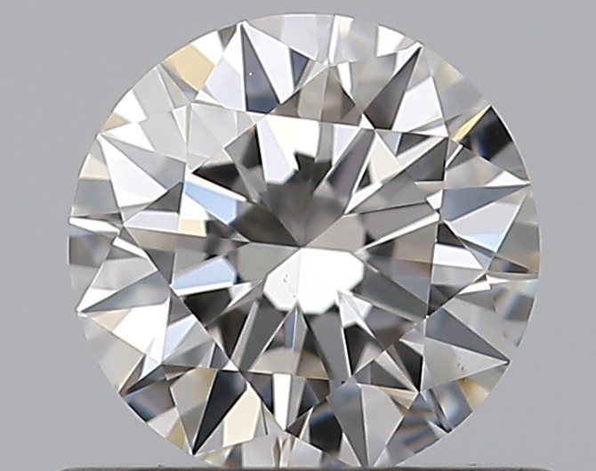 0.5 CaratF-VS1 EX Cut Round Diamond