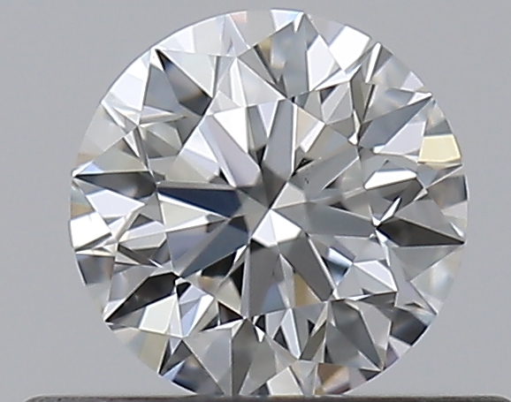 0.41 CaratF-VS2 EX Cut Round Diamond