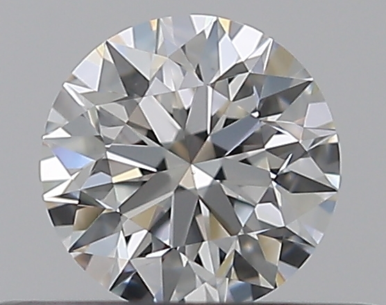 0.31 CaratF-VS1 EX Cut Round Diamond