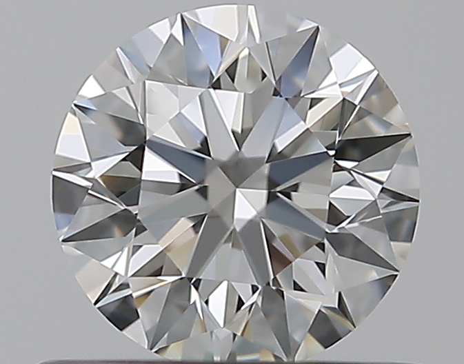 0.58 CaratH-VVS1 EX Cut Round Diamond