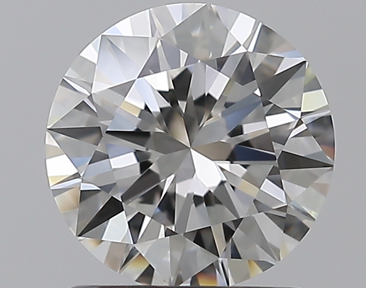 1.29 CaratG-VVS2 EX Cut Round Diamond