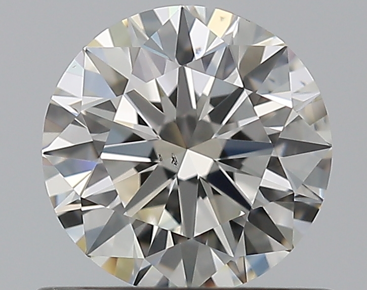 0.7 CaratI-VS2 EX Cut Round Diamond