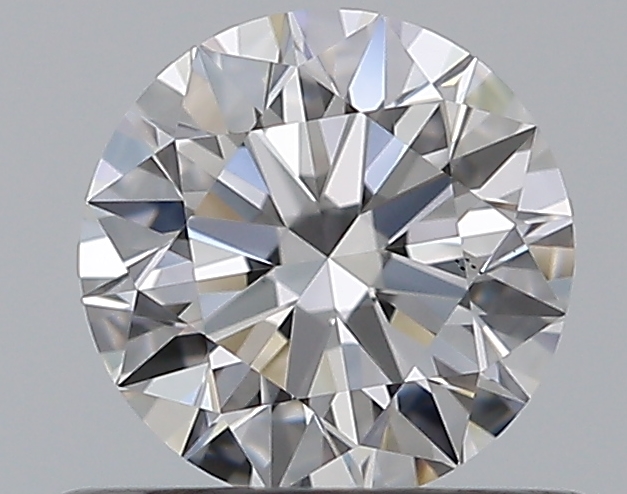 0.52 CaratD-VS2 EX Cut Round Diamond