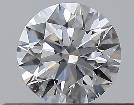 0.35 CaratD-VS2 EX Cut Round Diamond