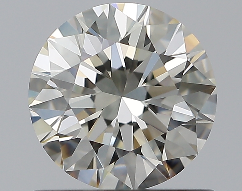 0.81 CaratK-VVS1 EX Cut Round Diamond