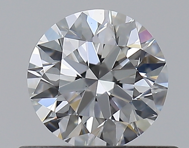 0.5 CaratF-VS1 EX Cut Round Diamond