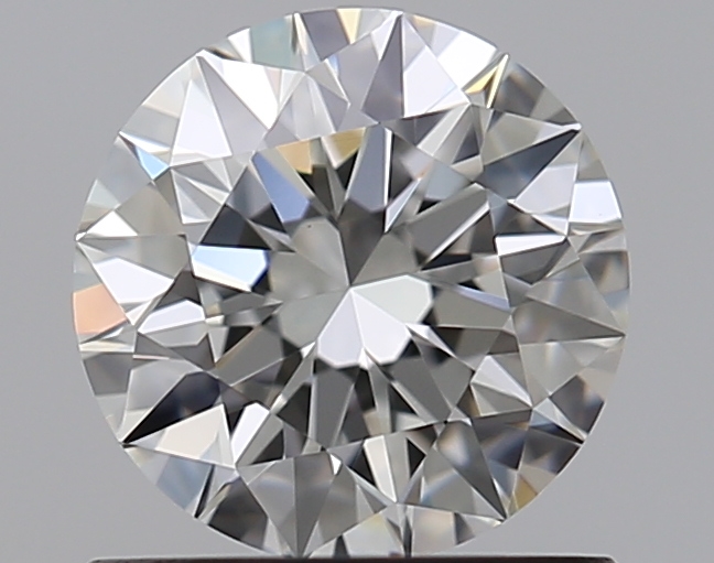 0.9 CaratF-VVS1 EX Cut Round Diamond