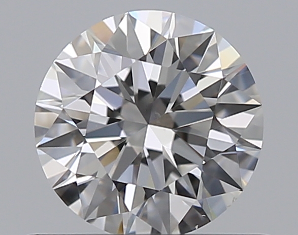 0.5 CaratE-VS2 EX Cut Round Diamond