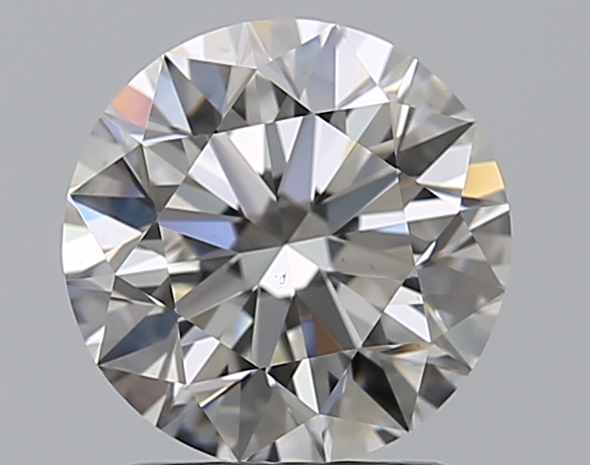 1.5 CaratG-VS2 EX Cut Round Diamond