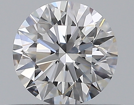 0.37 CaratE-VVS2 EX Cut Round Diamond