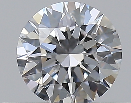 0.3 CaratD-SI1 EX Cut Round Diamond