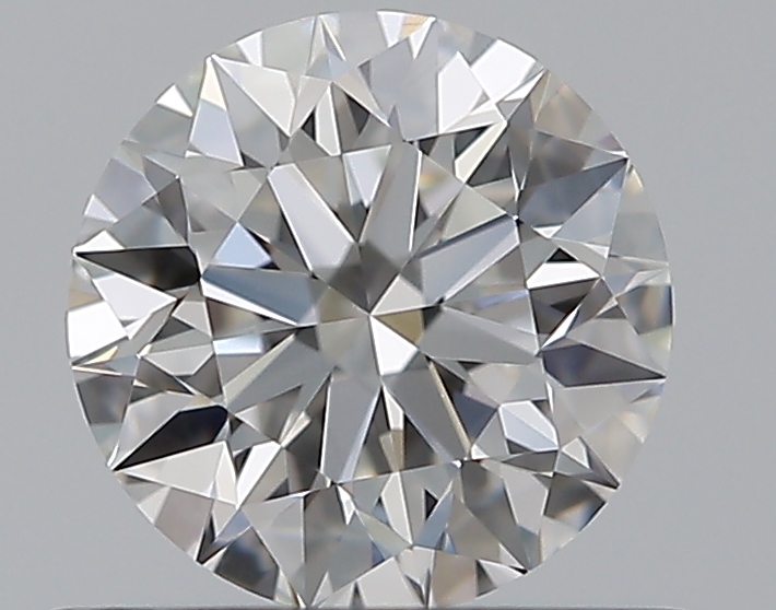0.61 CaratF-VVS2 EX Cut Round Diamond