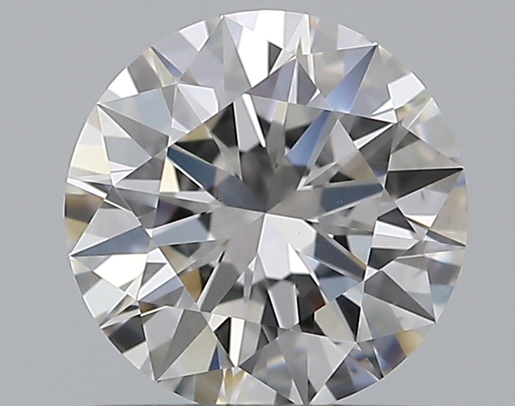 0.8 CaratF-VS2 EX Cut Round Diamond