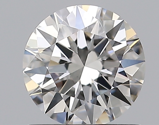 0.75 CaratG-VVS2 EX Cut Round Diamond