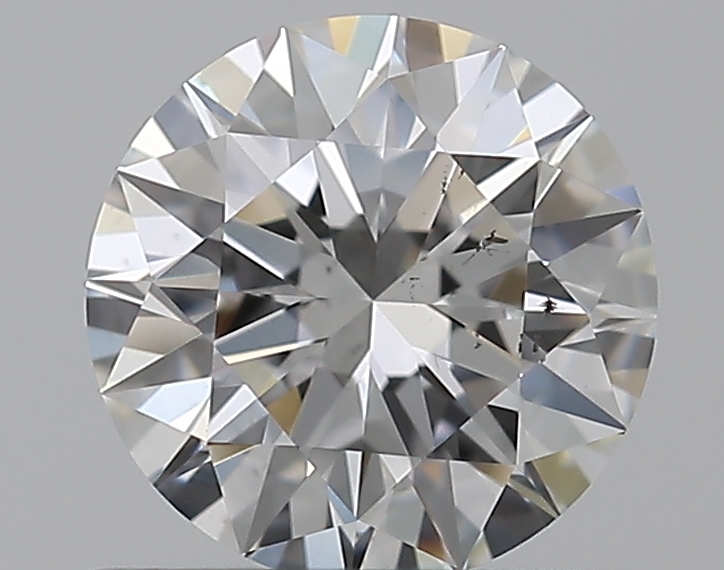 0.71 CaratF-SI1 EX Cut Round Diamond