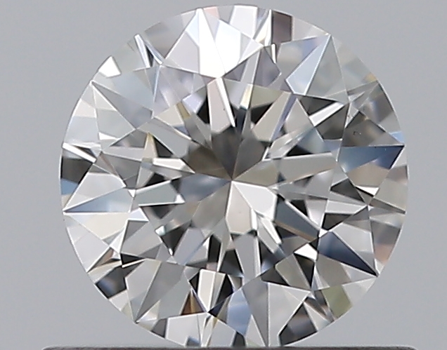 0.59 CaratF-VS2 EX Cut Round Diamond