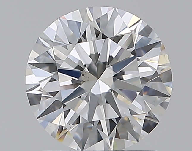 1.29 CaratE-VS2 EX Cut Round Diamond