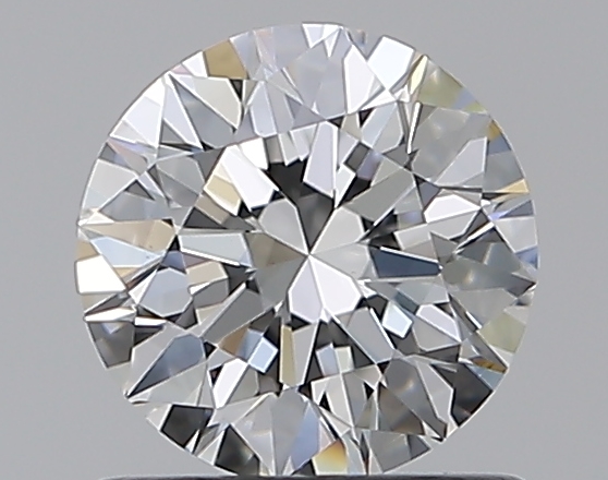 0.9 CaratF-VVS2 EX Cut Round Diamond