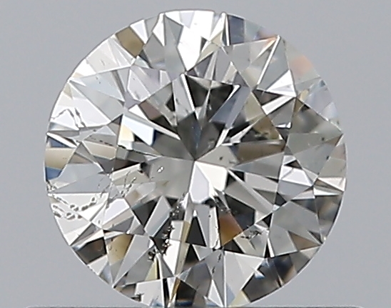 0.5 CaratI-SI2 EX Cut Round Diamond