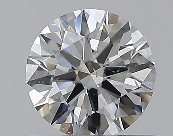0.56 CaratH-SI2 EX Cut Round Diamond