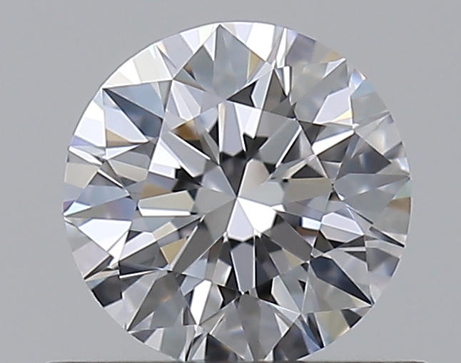 0.53 CaratD-VVS1 EX Cut Round Diamond
