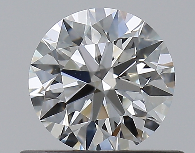0.53 CaratH-VS1 EX Cut Round Diamond