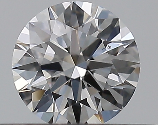 0.3 CaratF-SI1 EX Cut Round Diamond