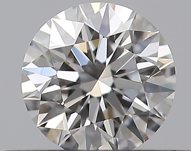 0.3 CaratF-VVS2 EX Cut Round Diamond