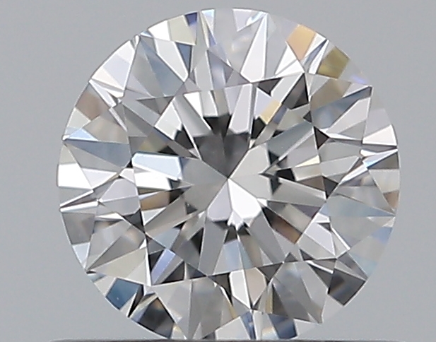 0.5 CaratD-SI1 EX Cut Round Diamond