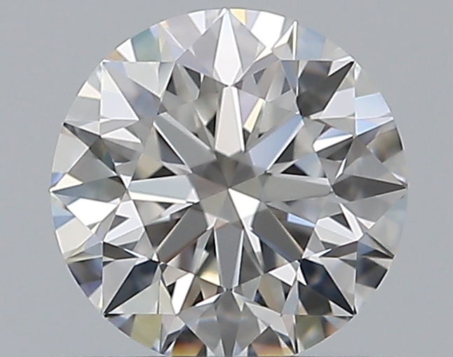 0.57 CaratF-VVS1 EX Cut Round Diamond