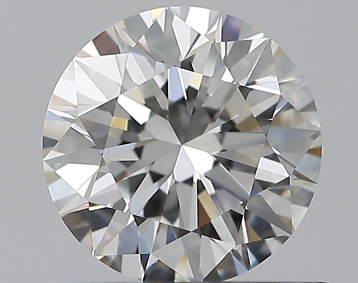 0.65 CaratH-VVS2 EX Cut Round Diamond