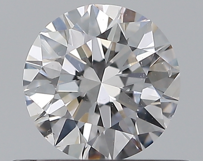 0.5 CaratD-SI2 EX Cut Round Diamond