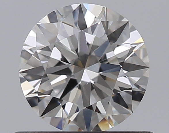 0.5 CaratF-VS1 EX Cut Round Diamond