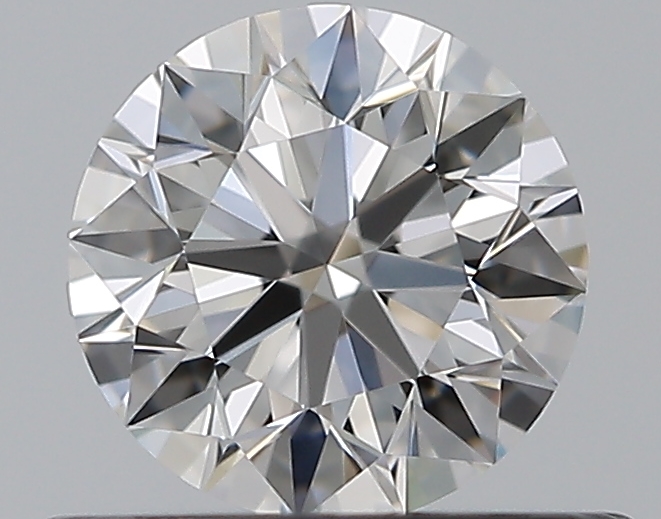 0.5 CaratE-VVS1 EX Cut Round Diamond