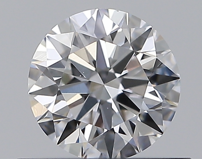 0.5 CaratD-SI1 EX Cut Round Diamond